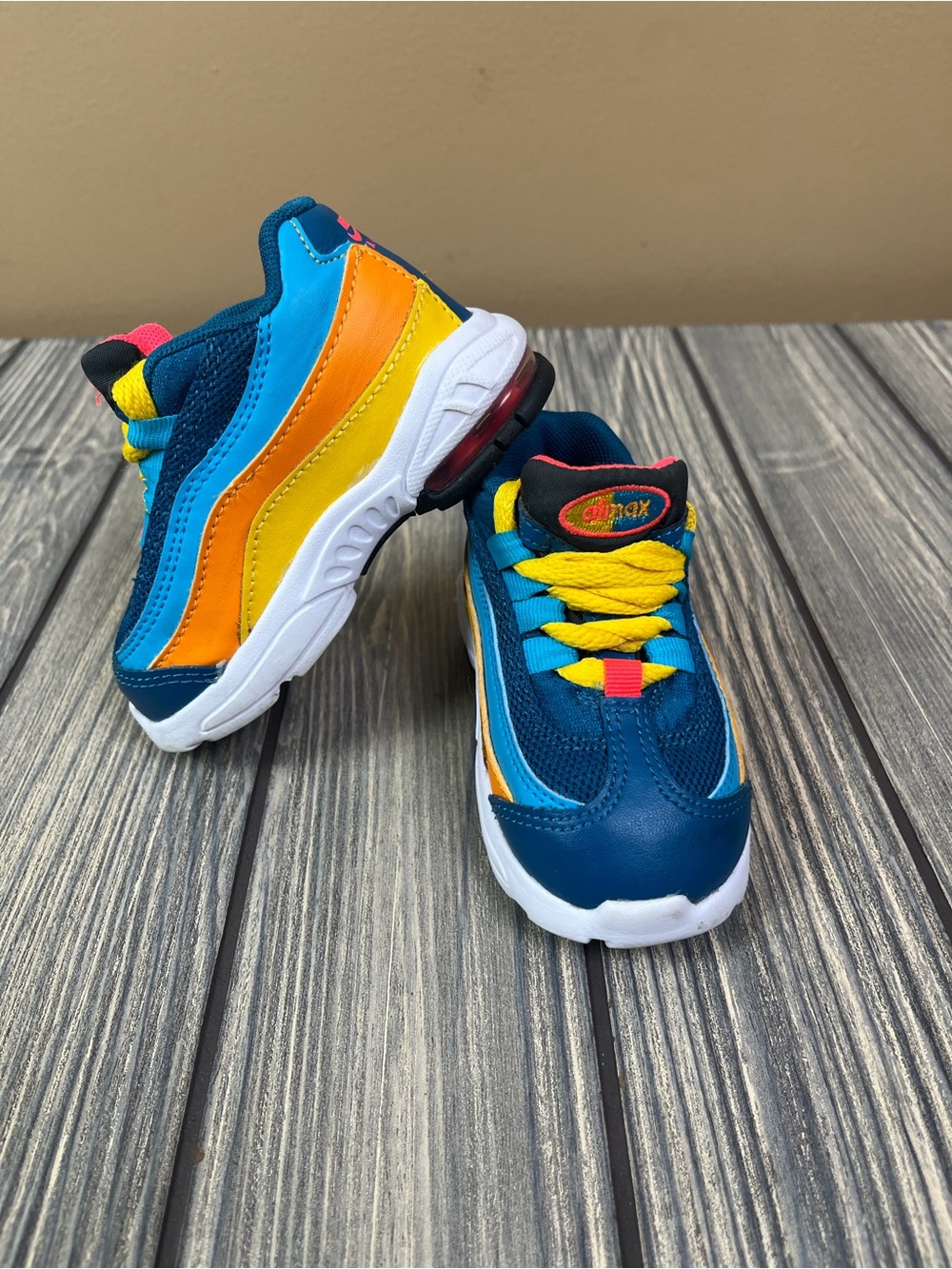 Nike Air Max 95 TD Abyss CJ9991-300 Size 4C Baby Toddler